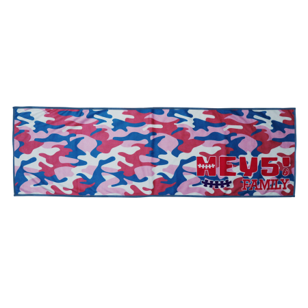 HEY5! Family Towel - Pink Camouflage