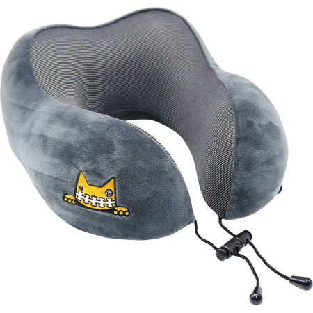 HEY5! Family U-shape Travel Pillow with Waterproof Bag - Catto