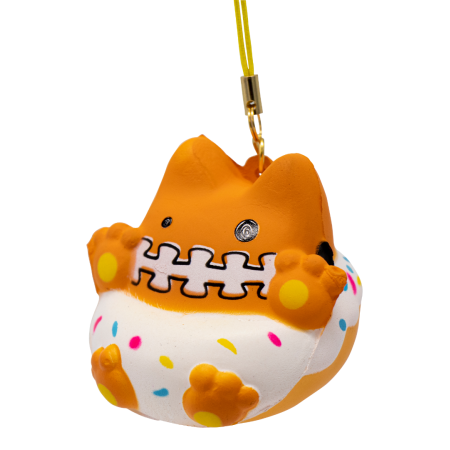 HEY5! Family Squishies Charm - Catto Donut
