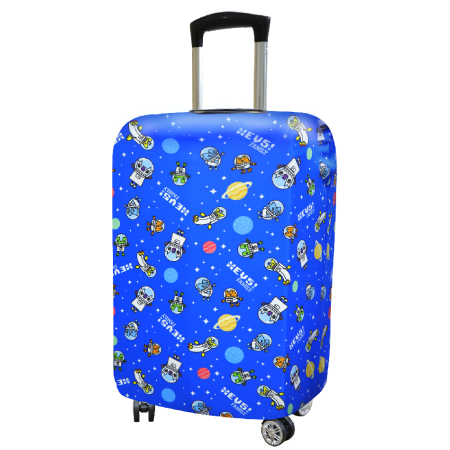 HEY5! Family Luggage Cover - Navy Blue L Size